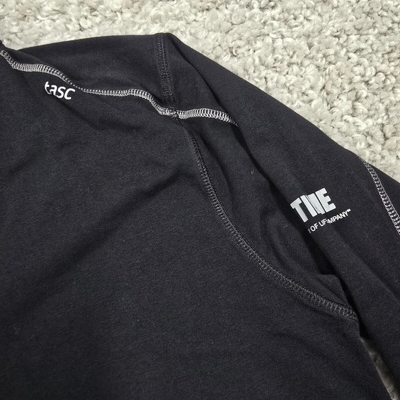 Tasc Shirt Mens Large Black 1/4 Zip Long Sleeve Performance Bamboo Base Layer‎ - Picture 3 of 11